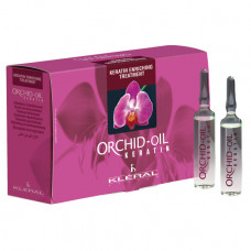 KLERAL Orchid Oil Ampoules Ампули з маслом орхідеї для зміцнення волосся, 10х10 мл Kleral