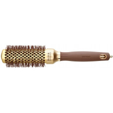 Щітка браш Olivia Garden Expert Blowout Curly Wavy Bristles GOLD&BROWN(35мм) (OGID2064)