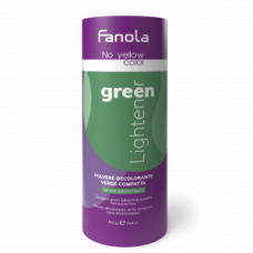 Пудра для освітлення волосся зелена Fanola Green Lightener (450г)