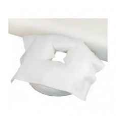 Серветки для масажного столу зі спанбонду з отвором білі Polix Pro&Med (35х35) (50шт) 
