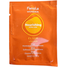 Зразок еліксир для блиску та зволоження волосся Fanola Wonder Nourishing Elixir Vegan (3мл)