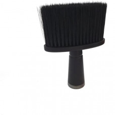 Щіточка для змітання волосся ДенІС Professional ( LH-01) чорна ручка з смужкою Деніс