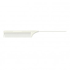 Гребінець JRL  з металевим хвостиком білий ( 22.5 см) JRL 102