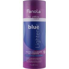 Пудра для освітлення волосся блакитна Fanola Blue Lightener (450г) Fanola